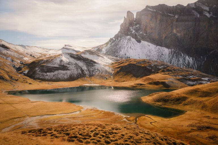 lac-anterne-haut-giffre-sixt-haute-savoie-automne