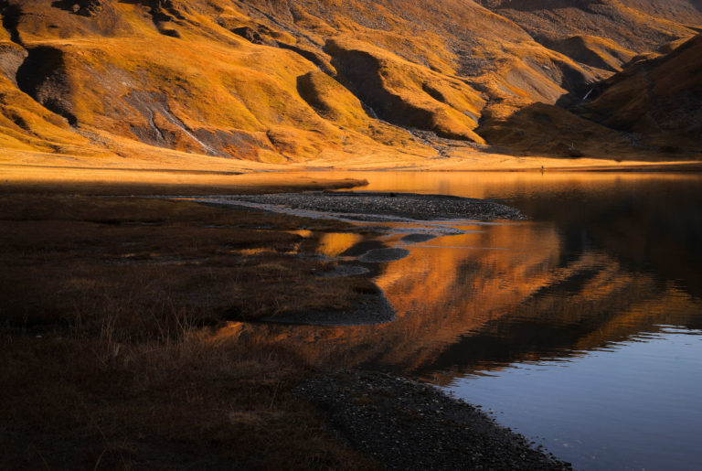 anterne-lac-montagne-haut-giffre-automne