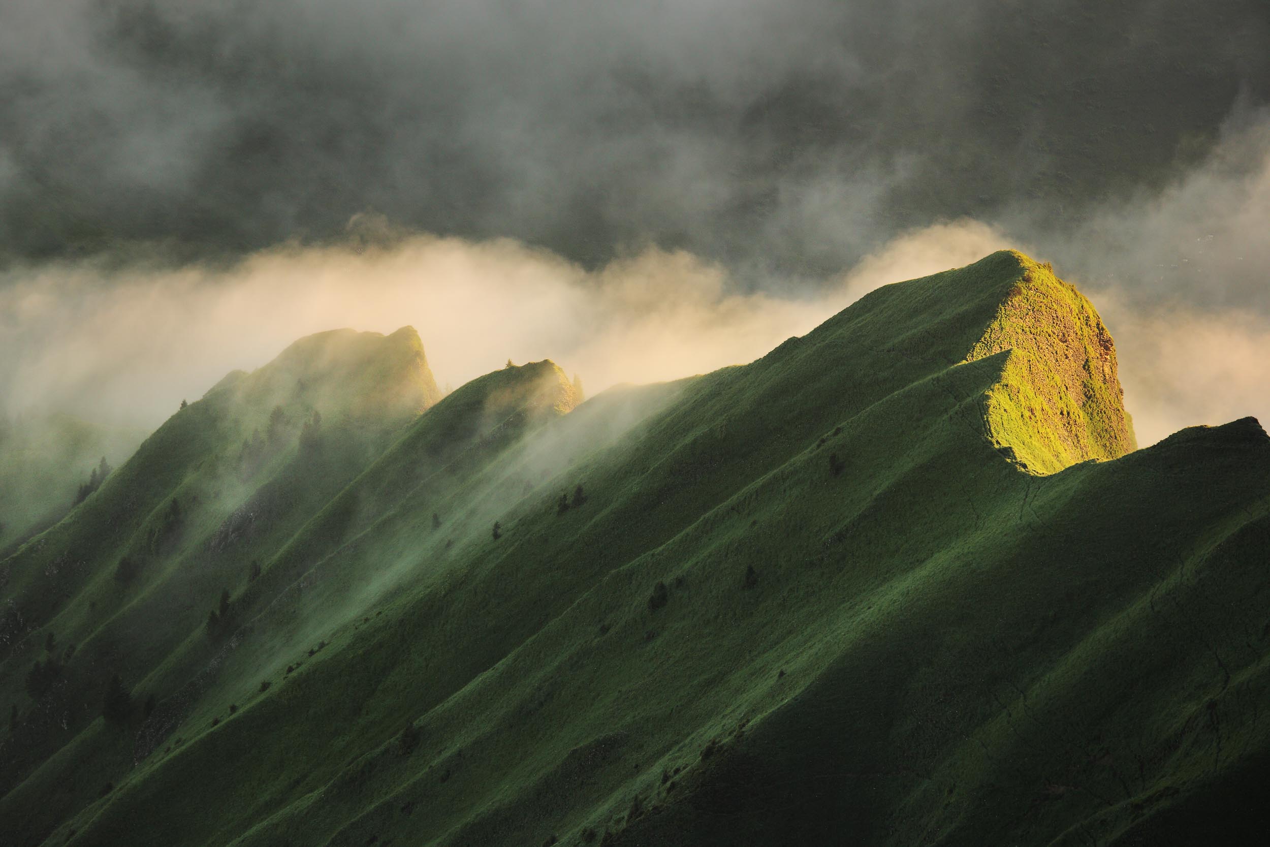 Déferlement d'émotions vague aiguilles vertes jallouvre haute savoie