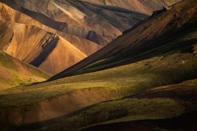 Landmanalaugar Landmannalaugar Islande septembre 2018 textures abstrait