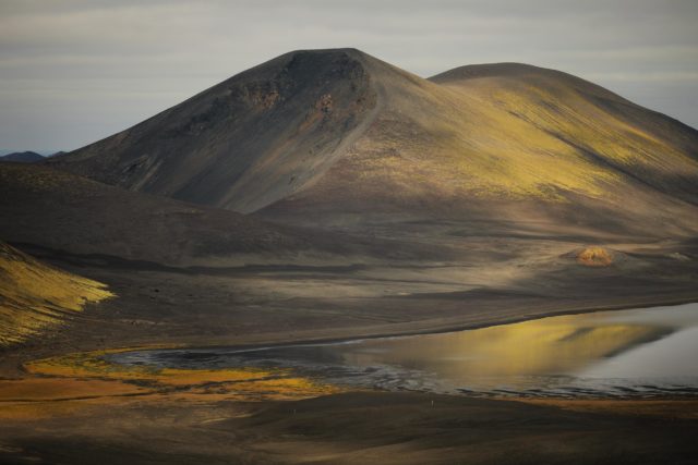 Liquéfaction landmannalaugar islande