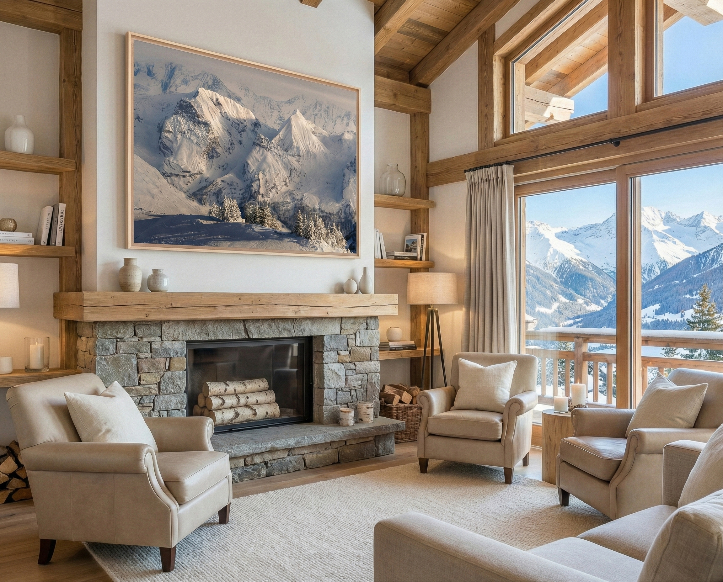 Ambiance chalet montagne