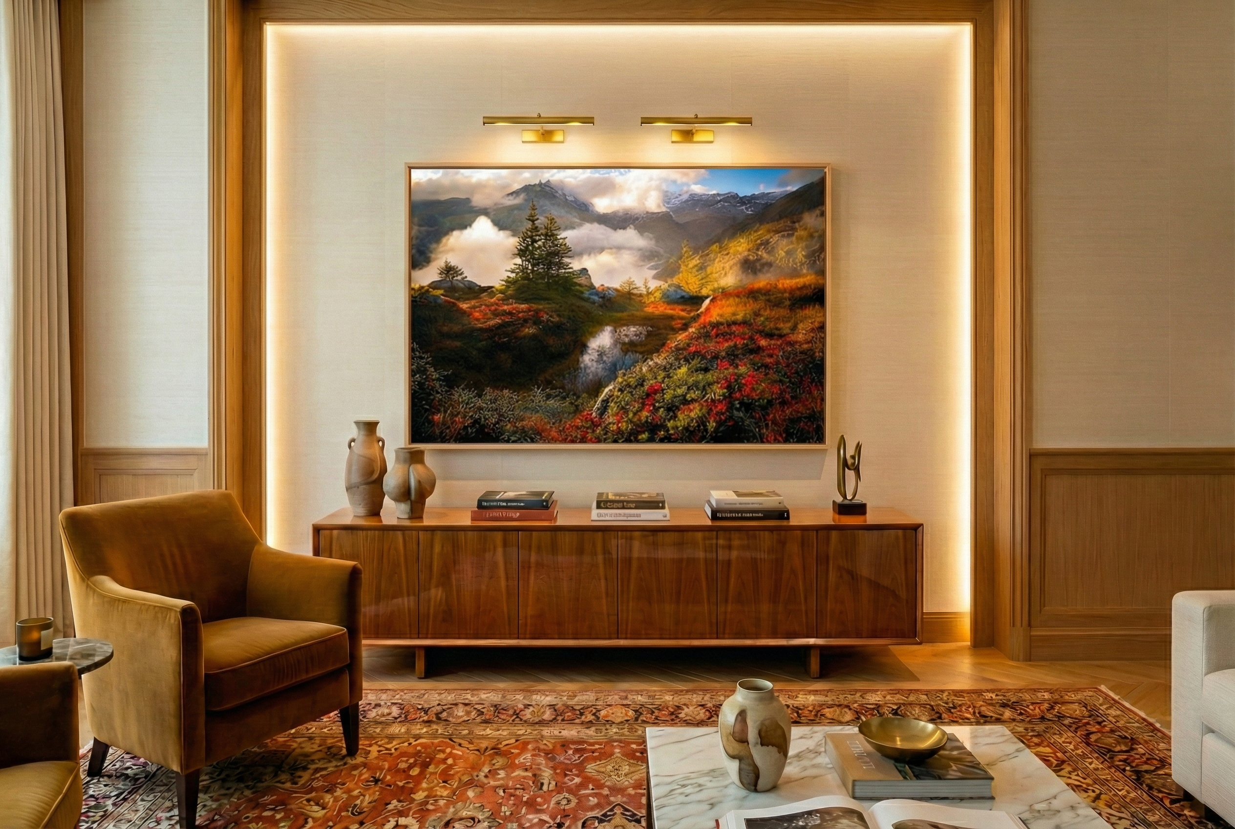 Tirage d'art intérieur moderne